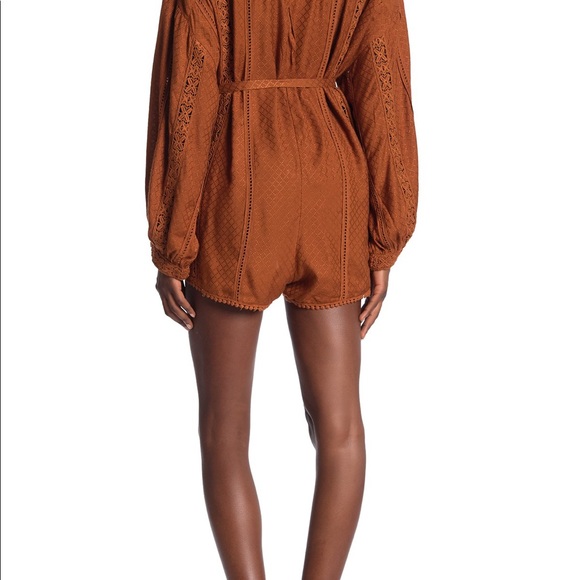 Free People I meant it Crochet knit romper - Picture 6 of 8